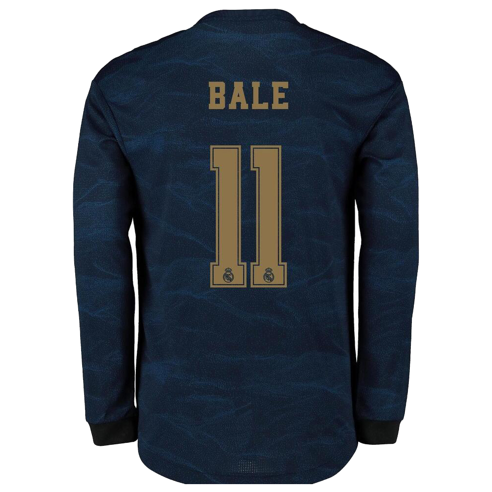 Lapset Jalkapallo Gareth Bale 11 Vieraspaita Laivasto Pitkähihainen Pelipaita 2019/20 Lyhythihainen Paita