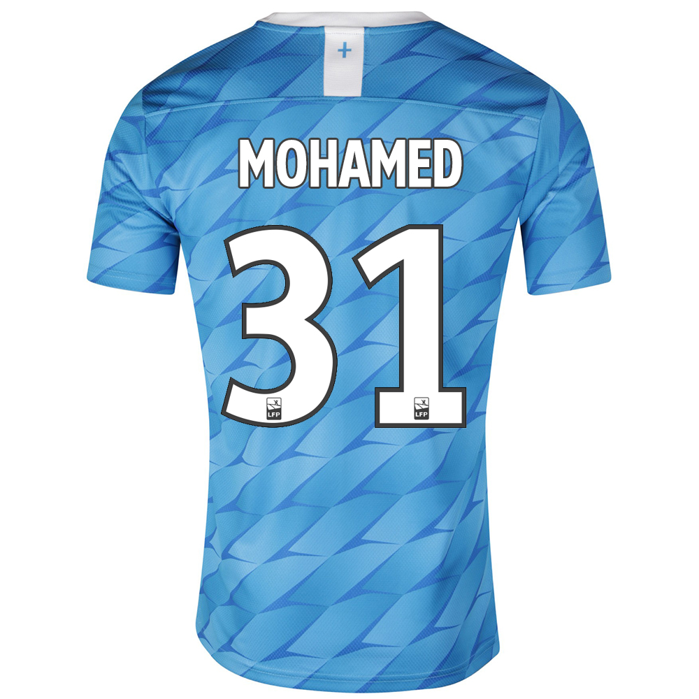 Lapset Jalkapallo Abdallah Ali Mohamed 31 Vieraspaita Sininen Pelipaita 2019/20 Lyhythihainen Paita