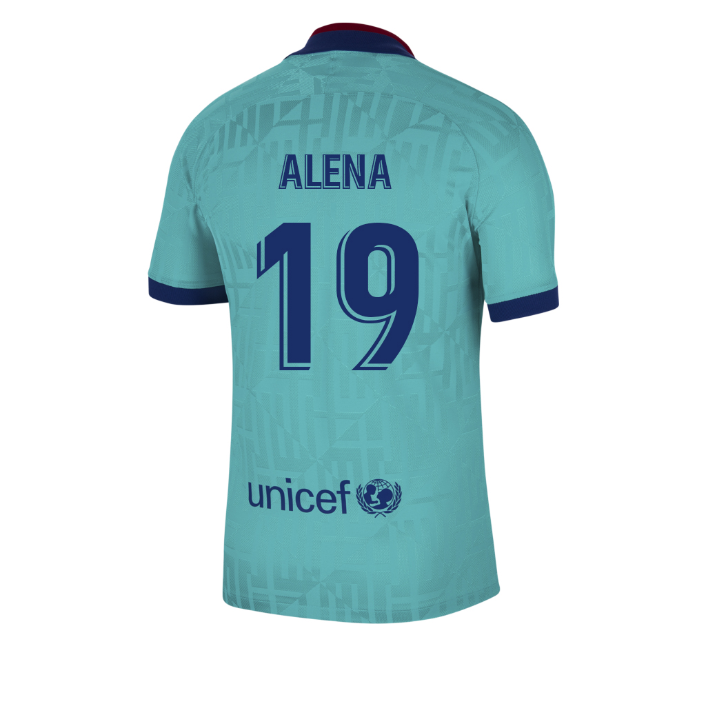 Lapset Jalkapallo Carles Alena 19 3. Paita Sininen Pelipaita 2019/20 Lyhythihainen Paita