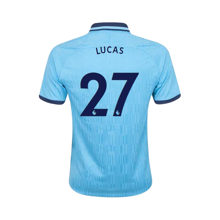 Lapset Jalkapallo Lucas Moura 27 3. Paita Sininen Pelipaita 2019/20 Lyhythihainen Paita