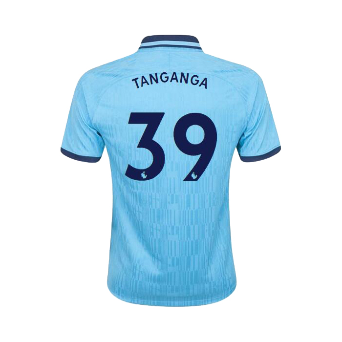 Lapset Jalkapallo Japhet Tanganga 39 3. Paita Sininen Pelipaita 2019/20 Lyhythihainen Paita
