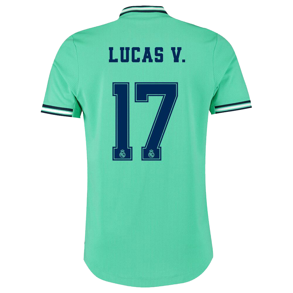 Lapset Jalkapallo Lucas Vazquez 17 3. Paita Vihreä Pelipaita 2019/20 Lyhythihainen Paita