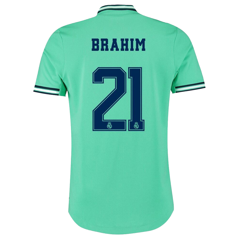 Lapset Jalkapallo Brahim Diaz 21 3. Paita Vihreä Pelipaita 2019/20 Lyhythihainen Paita