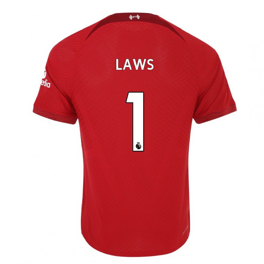 Kandiny Lapset Rachael Laws #1 Tummanpunainen Kotipaita 2022/23 Lyhythihainen Paita T-paita