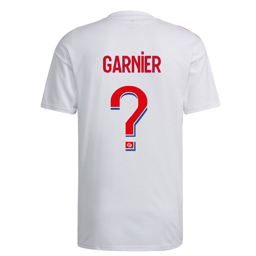Kandiny Lapset Erawan Garnier #0 Valkoinen Sininen Punainen Kotipaita 2022/23 Lyhythihainen Paita T-paita