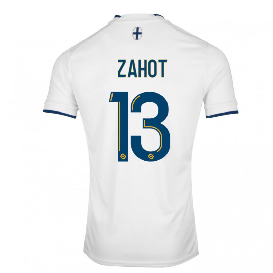 Kandiny Lapset Sarah Zahot #13 Valkoinen Safiiri Kotipaita 2022/23 Lyhythihainen Paita T-paita