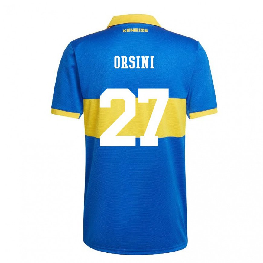 Kandiny Lapset Nicolas Orsini #27 Olympiakeltainen Kotipaita 2022/23 Lyhythihainen Paita T-paita