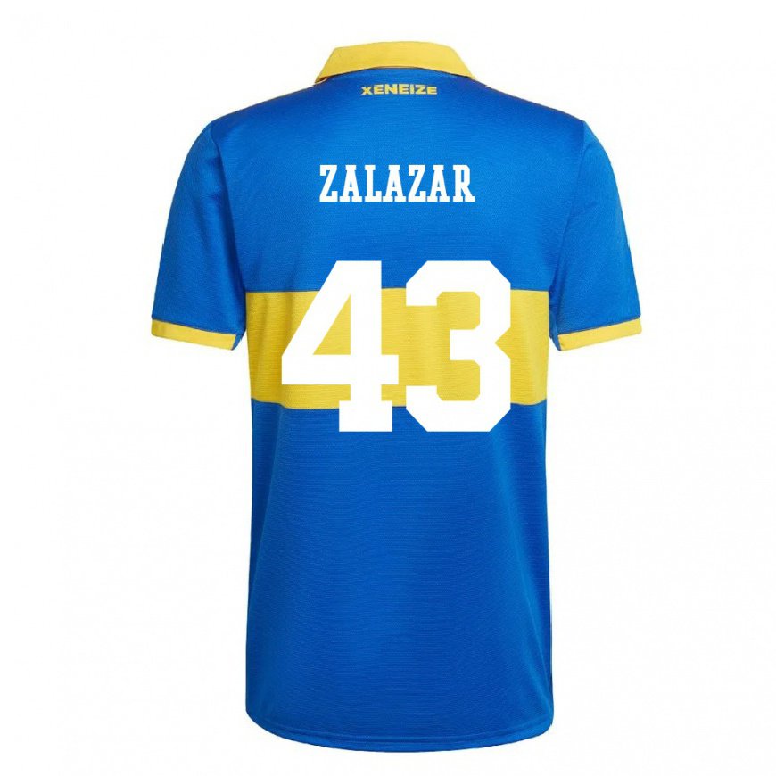Kandiny Lapset Maximiliano Zalazar #43 Olympiakeltainen Kotipaita 2022/23 Lyhythihainen Paita T-paita