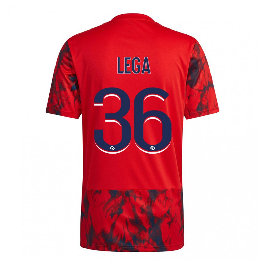 Kandiny Lapset Sekou Lega #36 Punainen Avaruus Vieraspaita 2022/23 Lyhythihainen Paita T-paita