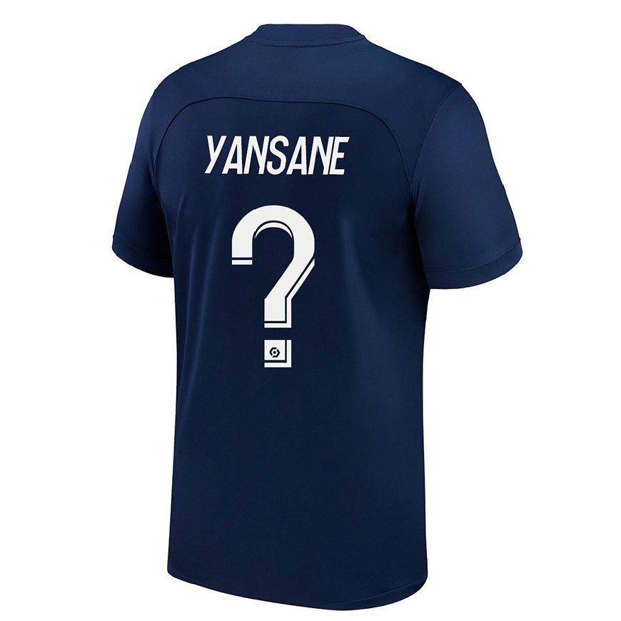 Kandiny Miesten Sekou Yansane #0 Tumma Sininen Punainen Kotipaita 2022/23 Lyhythihainen Paita T-paita