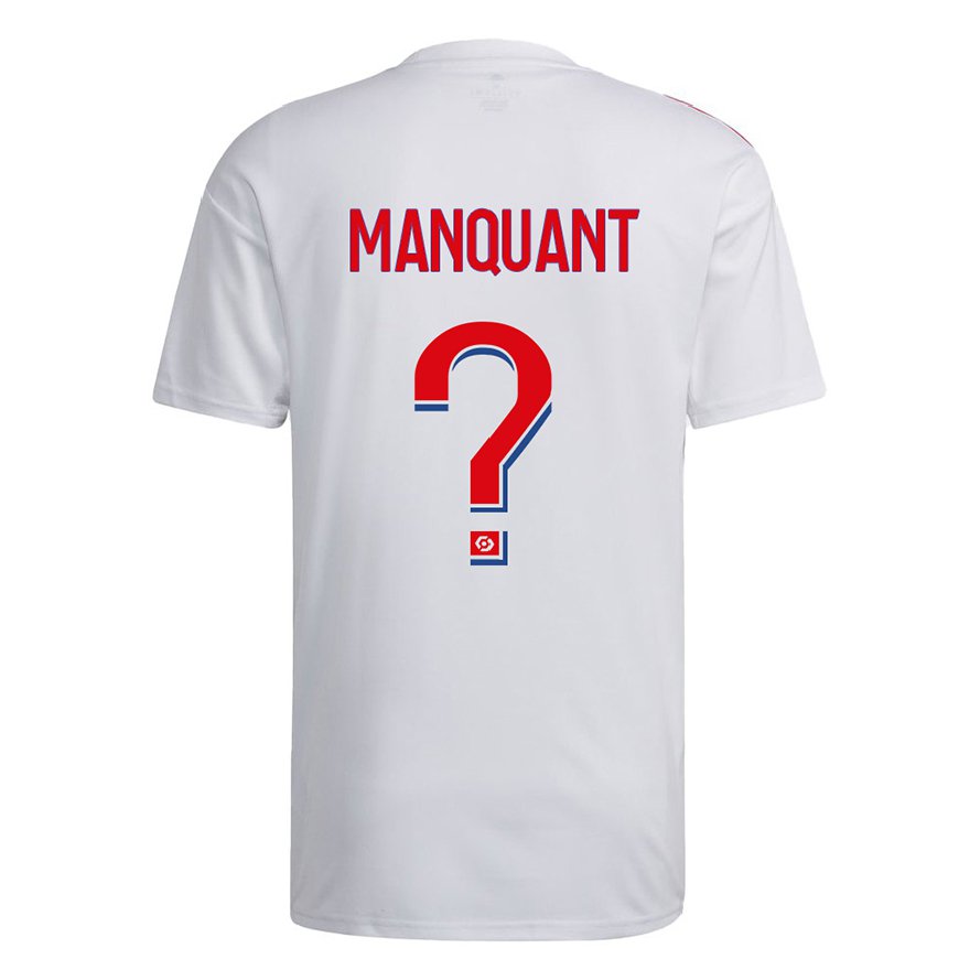 Kandiny Miesten Joris Manquant #0 Valkoinen Sininen Punainen Kotipaita 2022/23 Lyhythihainen Paita T-paita