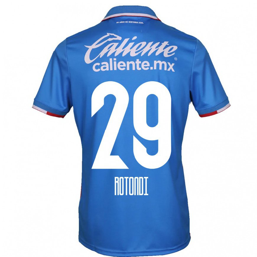 Kandiny Miesten Carlos Rotondi #29 Taivaansininen Kotipaita 2022/23 Lyhythihainen Paita T-paita