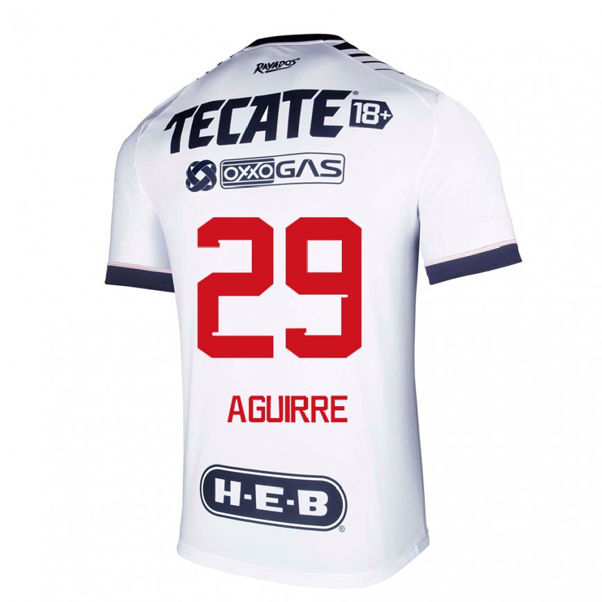 Kandiny Miesten Rodrigo Aguirre #29 Valkoinen Avaruus Kotipaita 2022/23 Lyhythihainen Paita T-paita