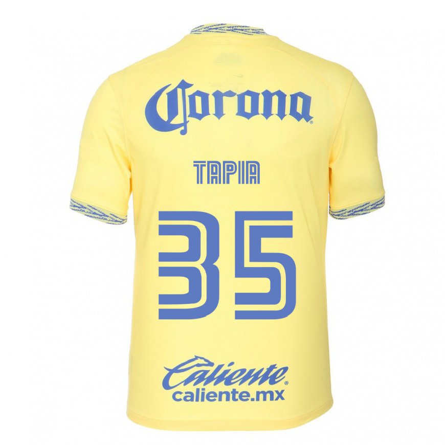 Kandiny Miesten Fernando Tapia #35 Sitruunankeltainen Kotipaita 2022/23 Lyhythihainen Paita T-paita
