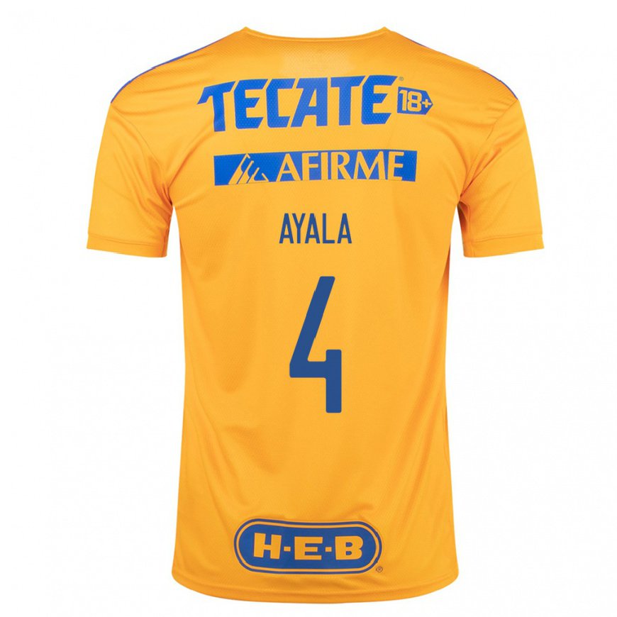 Kandiny Miesten Hugo Ayala #4 Bumblebee Keltainen Kotipaita 2022/23 Lyhythihainen Paita T-paita