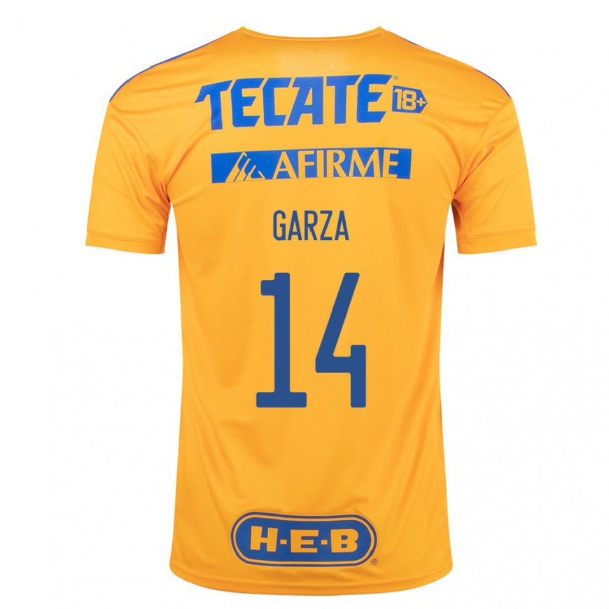 Kandiny Miesten Jesus Garza #14 Bumblebee Keltainen Kotipaita 2022/23 Lyhythihainen Paita T-paita