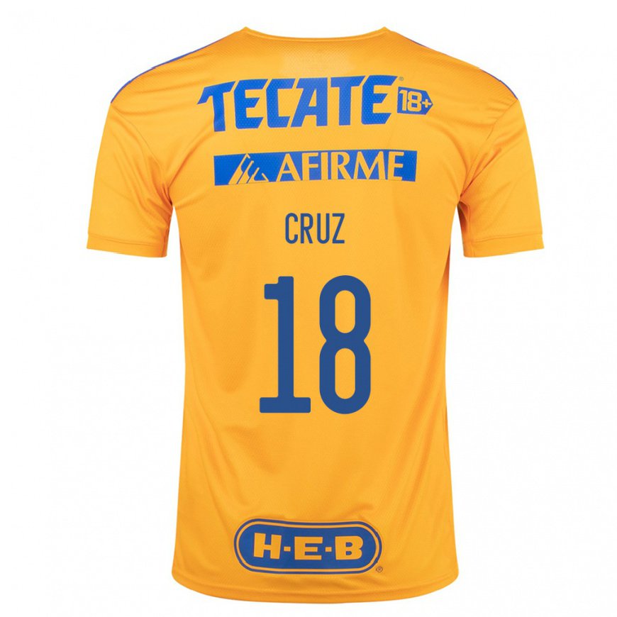 Kandiny Miesten Belen Cruz #18 Bumblebee Keltainen Kotipaita 2022/23 Lyhythihainen Paita T-paita