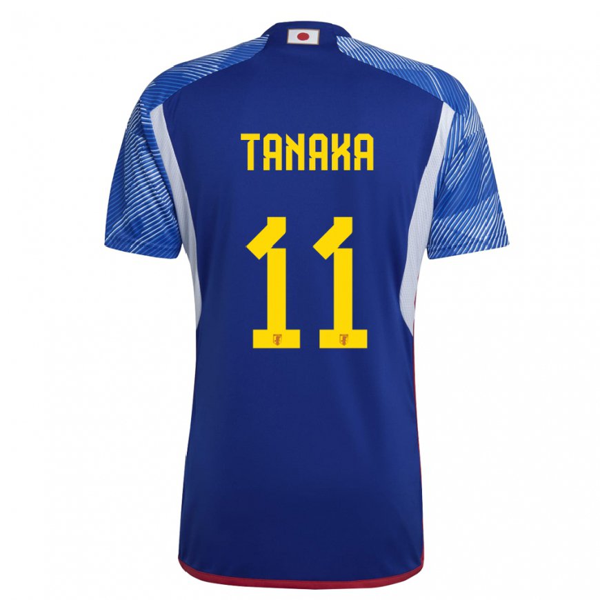 Kandiny Miesten Japanin Mina Tanaka #11 Kuninkaallisen Sininen Kotipaita 22-24 Lyhythihainen Paita T-paita