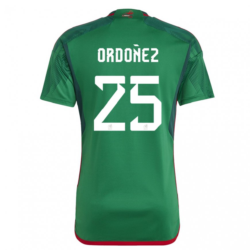 Kandiny Miesten Meksikon Diana Ordonez #25 Vihreä Kotipaita 22-24 Lyhythihainen Paita T-paita