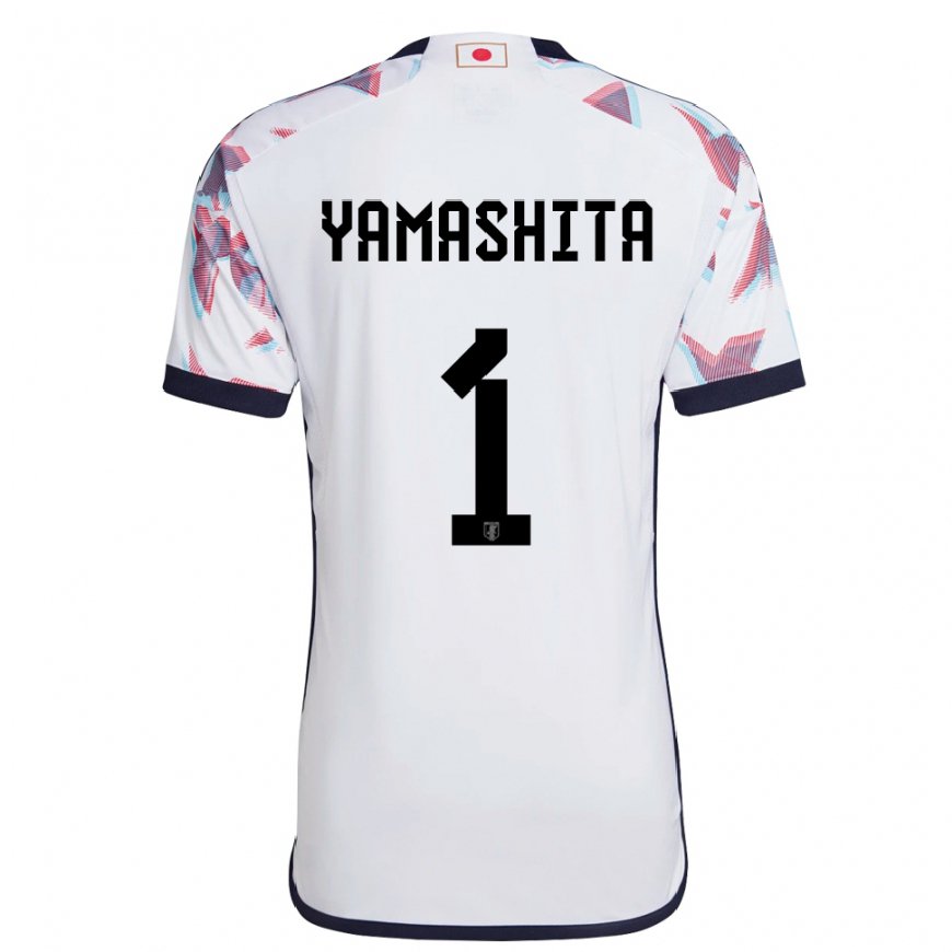 Kandiny Miesten Japanin Ayaka Yamashita #1 Valkoinen Vieraspaita 22-24 Lyhythihainen Paita T-paita