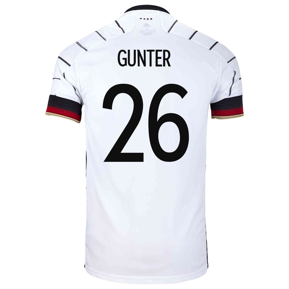 Miesten Saksan Jalkapallomaajoukkue Christian Gunter #26 Kotipaita Valkoinen 2021 Lyhythihainen Paita