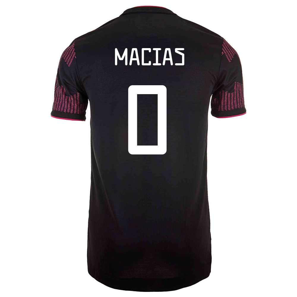 Naisten Meksikon Jalkapallomaajoukkue Jose Macias #0 Kotipaita Punainen Ruusu 2021 Lyhythihainen Paita