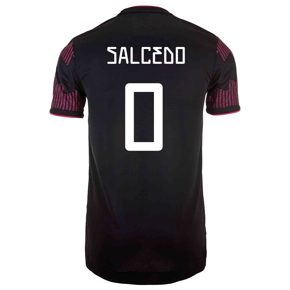 Naisten Meksikon Jalkapallomaajoukkue Carlos Salcedo #0 Kotipaita Punainen Ruusu 2021 Lyhythihainen Paita