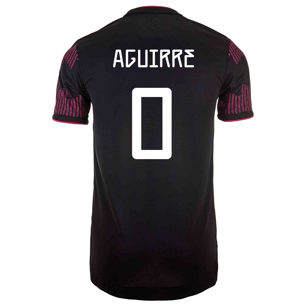 Naisten Meksikon Jalkapallomaajoukkue Erick Aguirre #0 Kotipaita Punainen Ruusu 2021 Lyhythihainen Paita