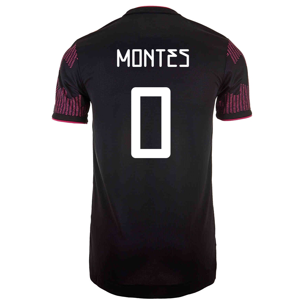 Naisten Meksikon Jalkapallomaajoukkue Cesar Montes #0 Kotipaita Punainen Ruusu 2021 Lyhythihainen Paita