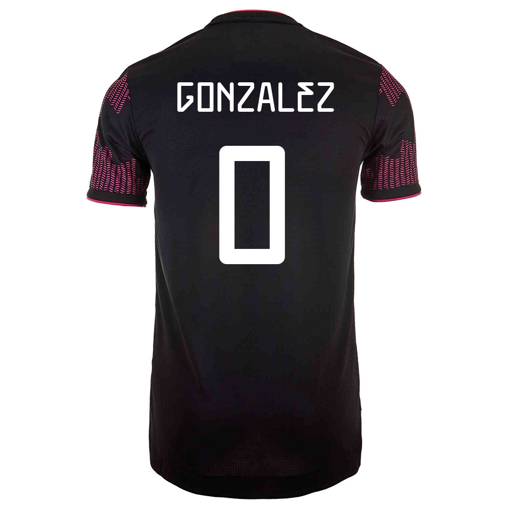Miesten Meksikon Jalkapallomaajoukkue Hugo Gonzalez #0 Kotipaita Punainen Ruusu 2021 Lyhythihainen Paita