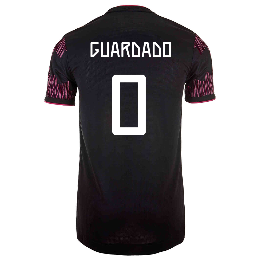 Lapset Meksikon Jalkapallomaajoukkue Andres Guardado #0 Kotipaita Punainen Ruusu 2021 Lyhythihainen Paita