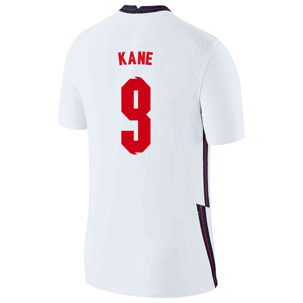 Naisten Englannin Jalkapallomaajoukkue Harry Kane #9 Kotipaita Valkoinen 2021 Lyhythihainen Paita