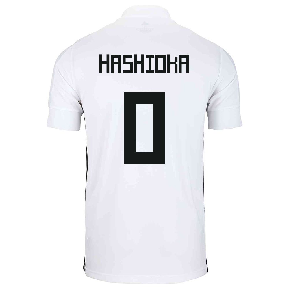 Lapset Japanin Jalkapallomaajoukkue Daiki Hashioka #0 Vieraspaita Valkoinen 2021 Lyhythihainen Paita