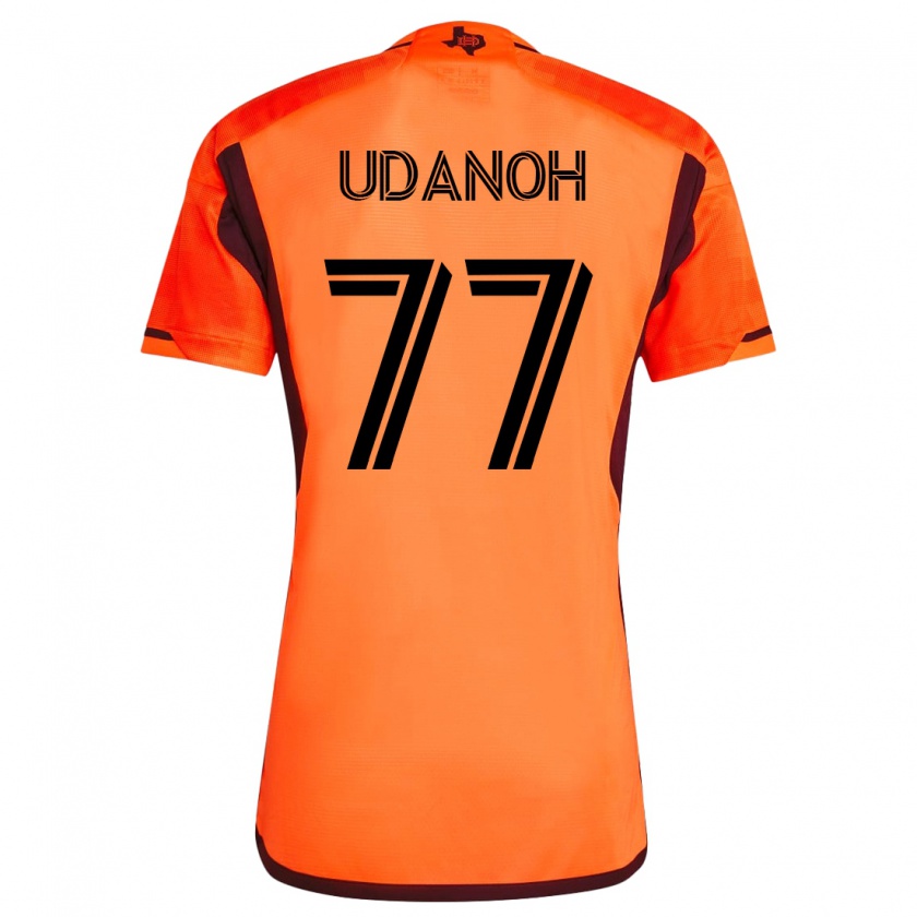 Kandiny Lapset Iffy Udanoh #77 Oranssi Kotipaita 2023/24 Lyhythihainen Paita T-Paita