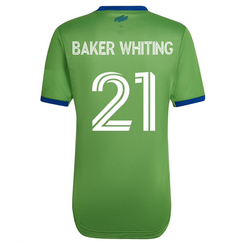 Kandiny Miesten Reed Baker-Whiting #21 Vihreä Kotipaita 2023/24 Lyhythihainen Paita T-Paita