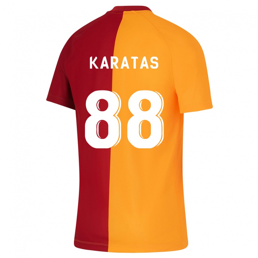 Kandiny Miesten Kazımcan Karataş #88 Oranssi Kotipaita 2023/24 Lyhythihainen Paita T-Paita