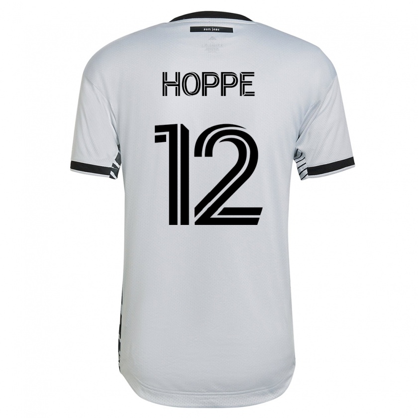 Kandiny Miesten Matthew Hoppe #12 Valkoinen Vieraspaita 2023/24 Lyhythihainen Paita T-Paita