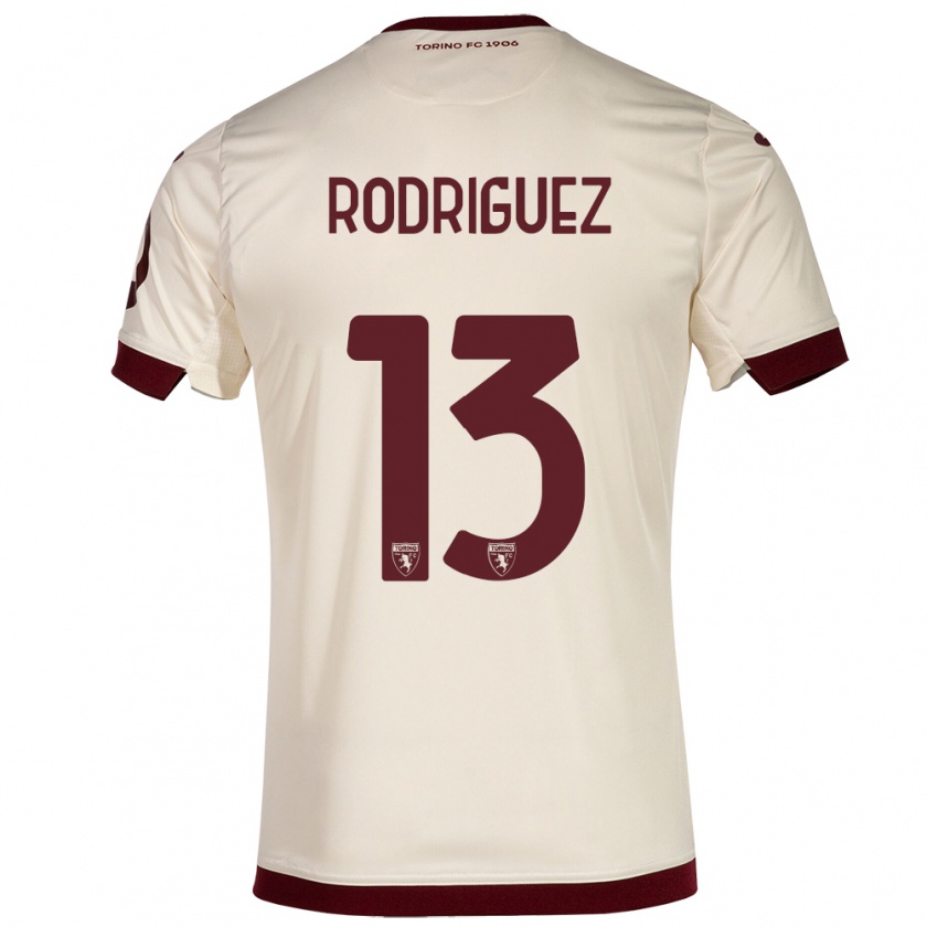 Kandiny Lapset Ricardo Rodríguez #13 Samppanja Vieraspaita 2023/24 Lyhythihainen Paita T-Paita