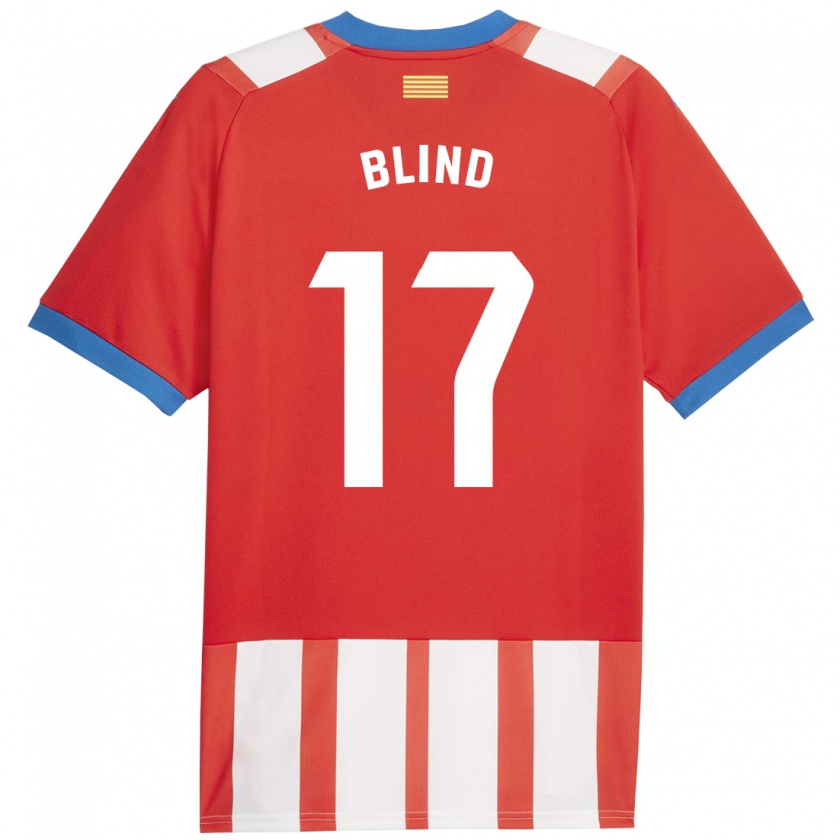 Kandiny Naisten Daley Blind #17 Punainen Valkoinen Kotipaita 2023/24 Lyhythihainen Paita T-Paita
