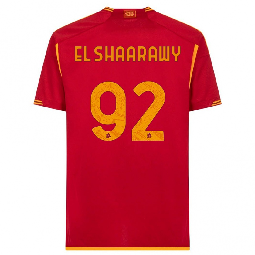 Kandiny Lapset Stephan El Shaarawy #92 Punainen Kotipaita 2023/24 Lyhythihainen Paita T-Paita