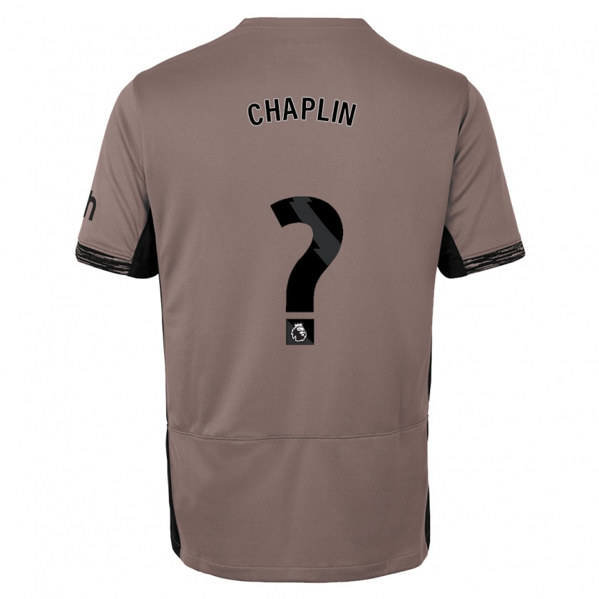Kandiny Lapset Archie Chaplin #0 Tumma Beige Kolmas Sarja 2023/24 Lyhythihainen Paita T-Paita