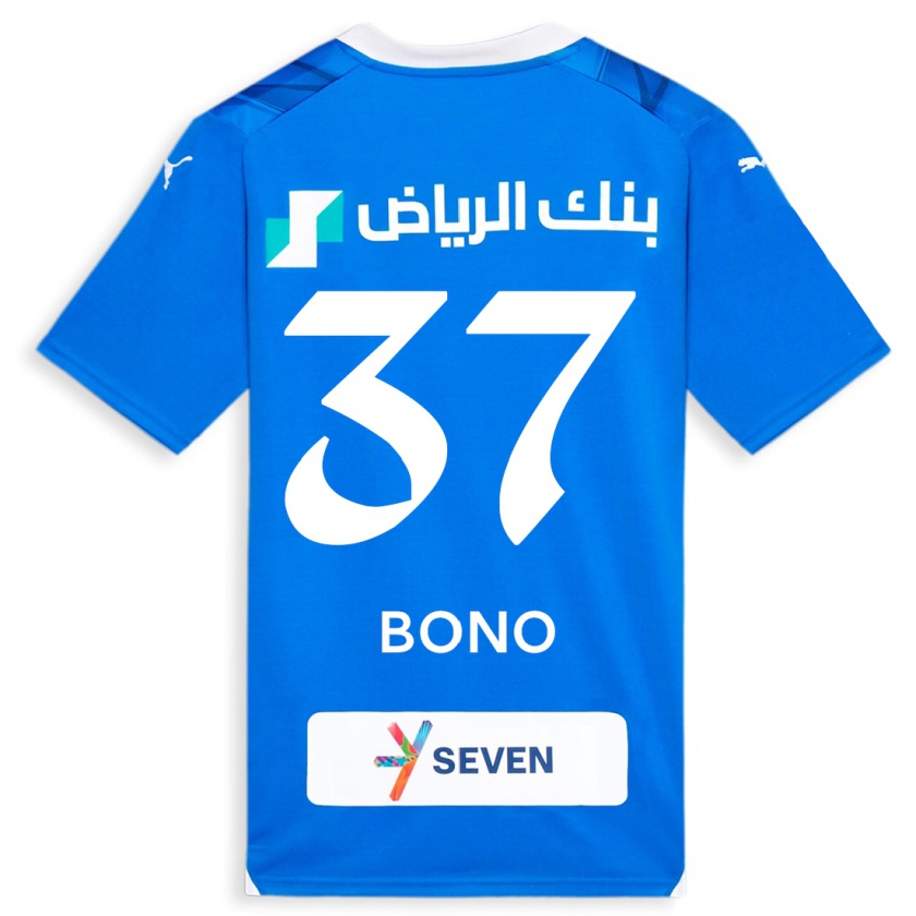 Kandiny Miesten Bono #37 Sininen Kotipaita 2023/24 Lyhythihainen Paita T-Paita