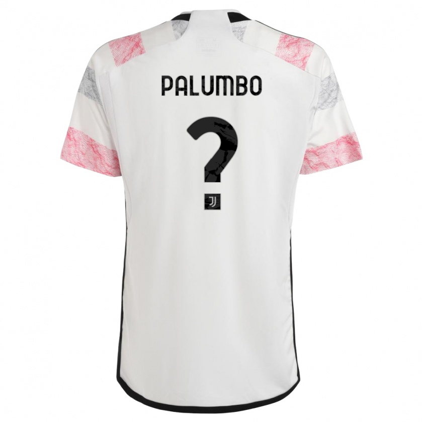 Kandiny Naisten Martin Palumbo #0 Valkoinen Pinkki Vieraspaita 2023/24 Lyhythihainen Paita T-Paita