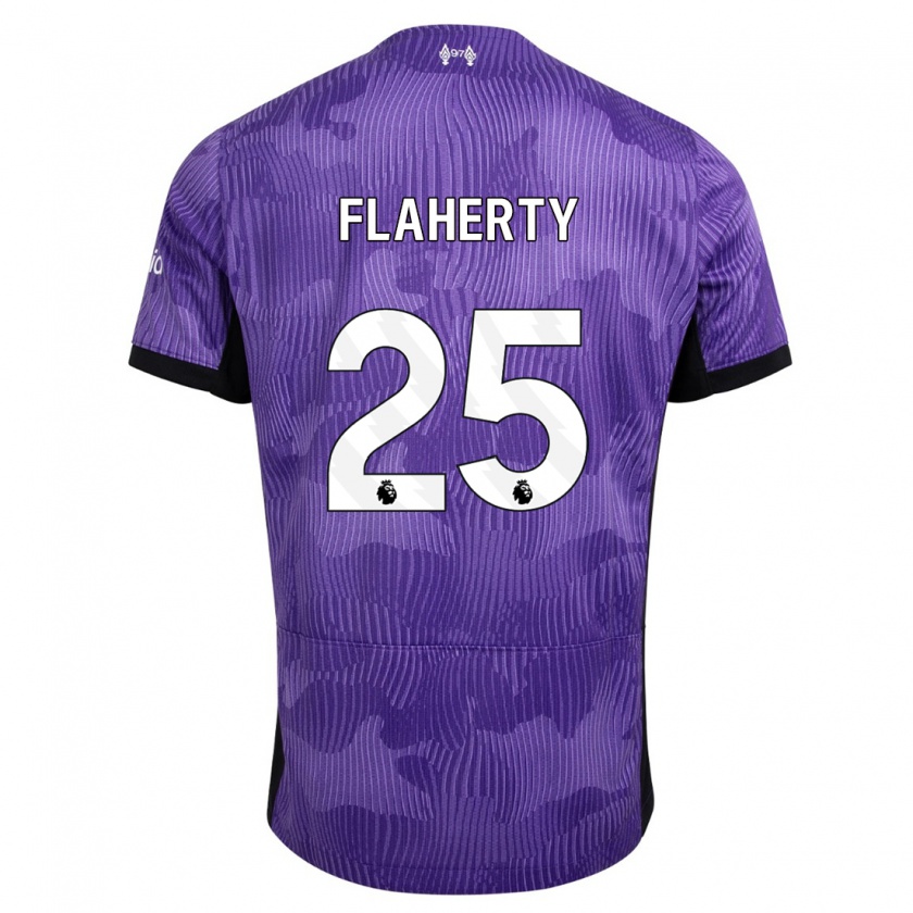 Kandiny Naisten Gilly Flaherty #25 Violetti Kolmas Sarja 2023/24 Lyhythihainen Paita T-Paita