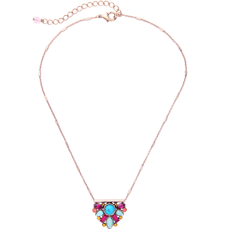 Kandiny - Simple flower pendant ladies Necklace