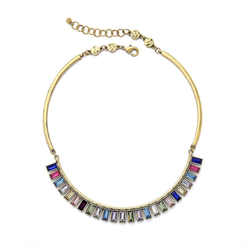 Kandiny - Geometric collar fashion hipster short Necklace