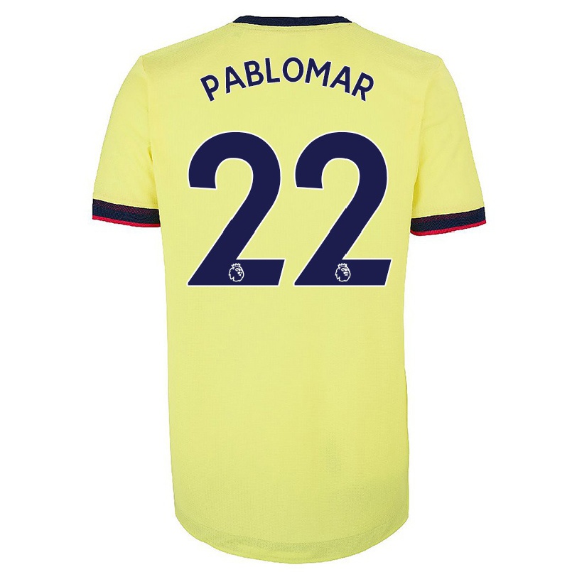 Lapset Jalkapallo Pablo Mari #22 Punainen Valkoinen Kotipaita 2021/22 Lyhythihainen Paita T-paita