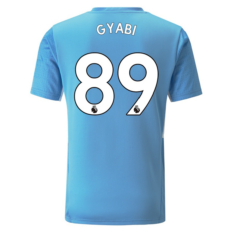 Lapset Jalkapallo Darko Gyabi #89 Sininen Kotipaita 2021/22 Lyhythihainen Paita T-paita