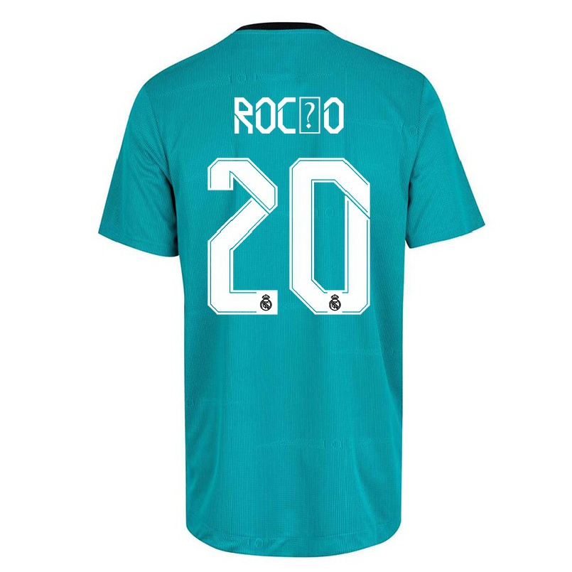 Lapset Jalkapallo Rocio Galvez #20 Vaaleanvihreä 3. Paita 2021/22 Lyhythihainen Paita T-paita