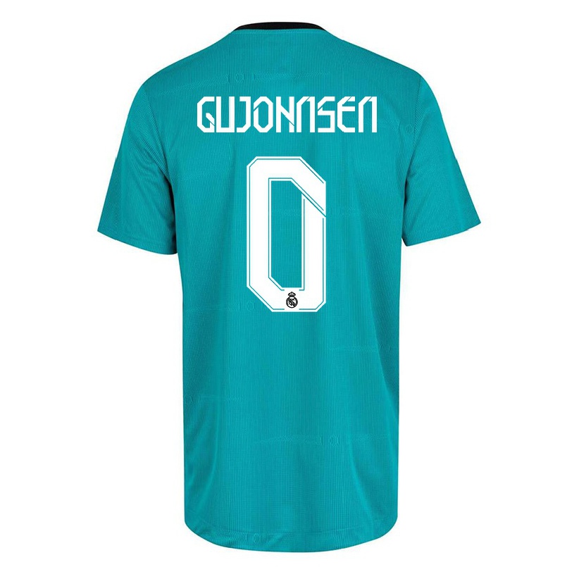 Lapset Jalkapallo Andri Gujohnsen #0 Vaaleanvihreä 3. Paita 2021/22 Lyhythihainen Paita T-paita